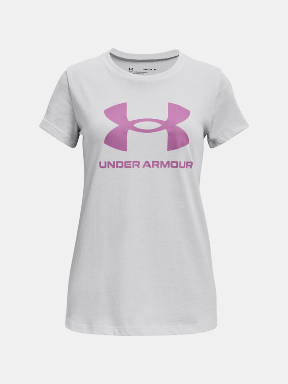 Under Armour Djevojačka majica Under Armour UA SPORTSTYLE LOGO SS