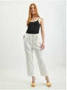 Orsay Krem ženske hlače ORSAY