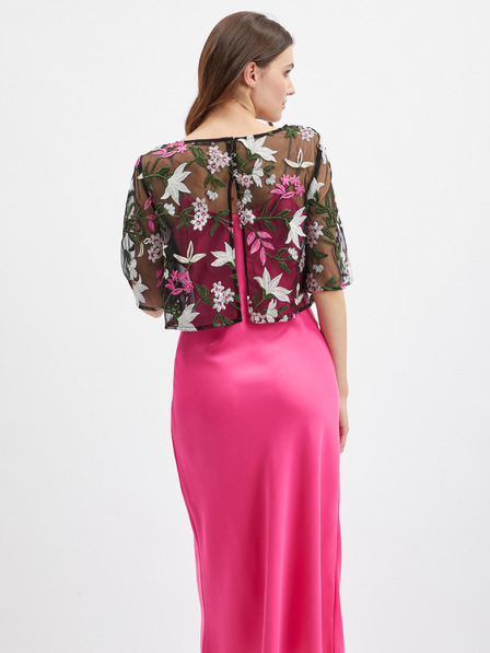 Orsay Crna ženska bluza cvjetnog uzorka ORSAY