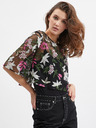 Orsay Crna ženska bluza cvjetnog uzorka ORSAY