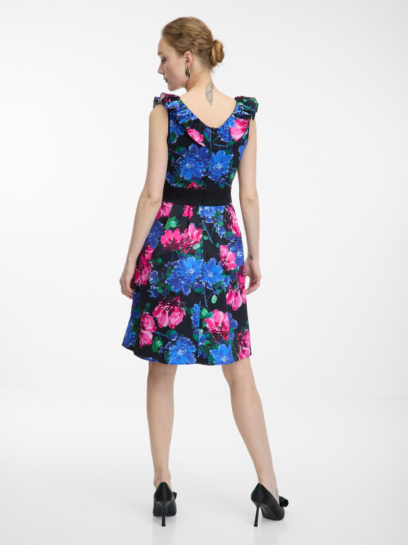 Orsay Ružičasto-plava ženska haljina cvjetnog uzorka ORSAY