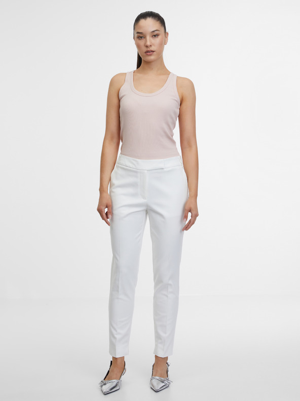 Orsay Bijele ženske hlače ORSAY
