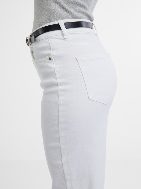 Orsay Bijele ženske mom traperice ORSAY