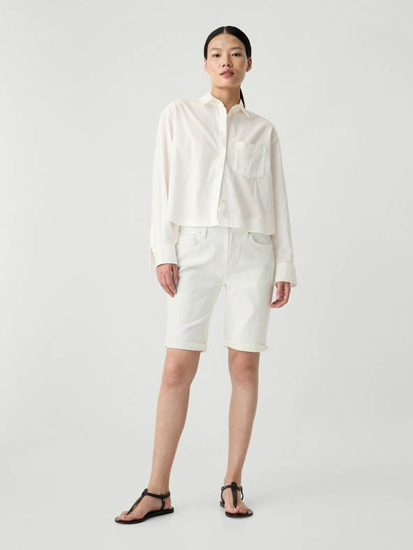 GAP Traper kratke hlače mid rise GAP