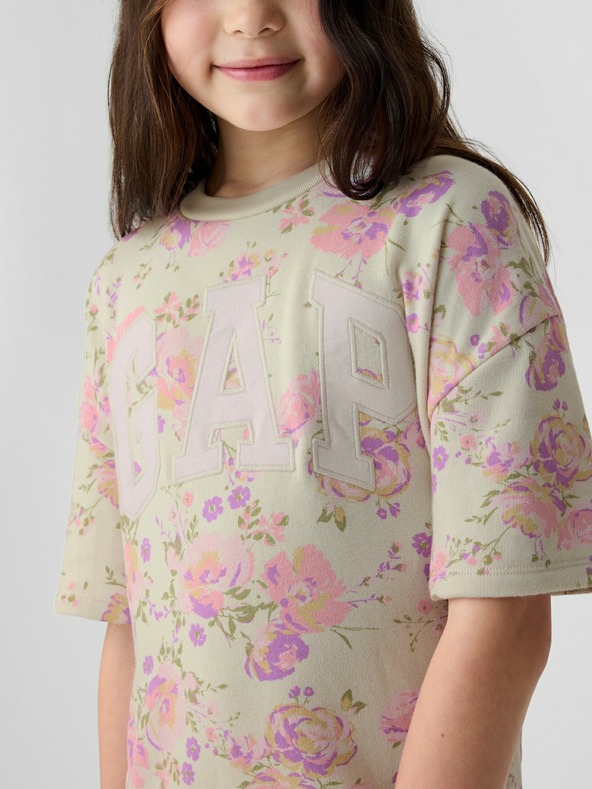 GAP Dječja oversized haljina s logom GAP