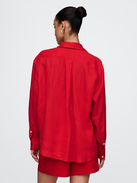 GAP Lanena oversize košulja Big Shirt GAP