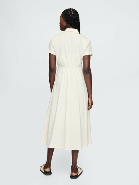 GAP Lanene košuljaste maksi haljine GAP