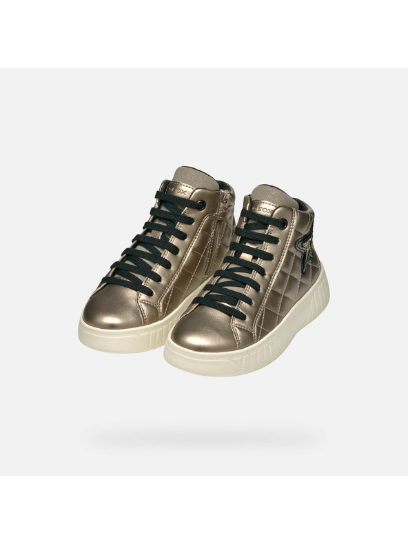 Geox Crne djevojčinske tenisice Geox Mikiroshi