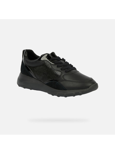 Geox Crne Geox Alleniee ženske tenisice