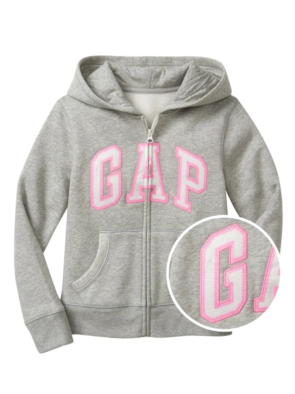 GAP Dječja mikina Gap logo patent GAP
