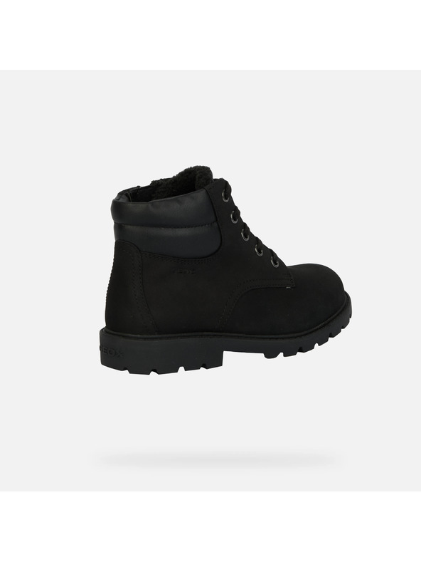 Geox Crna dječja gležnjača Geox Shaylax