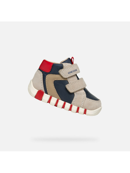 Geox Tamno plavi dječaci čevlji za prve korake Geox Iupidoo Boy