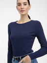 Orsay Tamnoplava ženska majica dugih rukava ORSAY