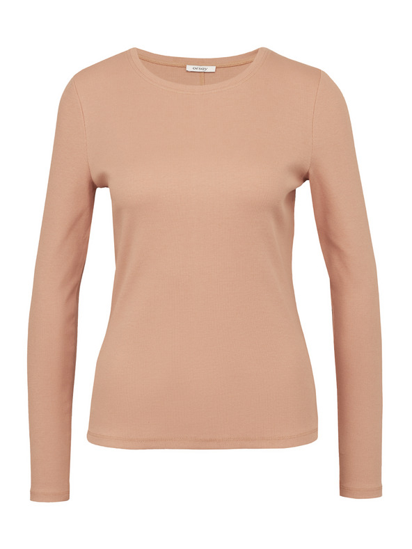 Orsay Svijetlo smeđa ženska majica dugih rukava ORSAY