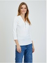 Orsay Krem majica s rukavima tričetvrt dužine ORSAY