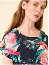 Orsay Tamnoplava bluza cvjetnog uzorka ORSAY