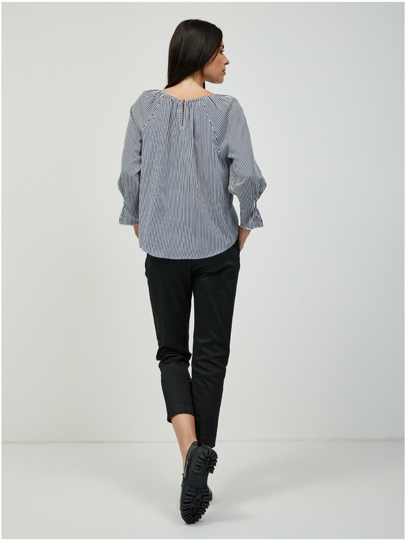 Orsay Plava prugasta ženska bluza ORSAY