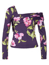 Orsay Ljubičasta ženska bluza s cvjetnim uzorkom ORSAY