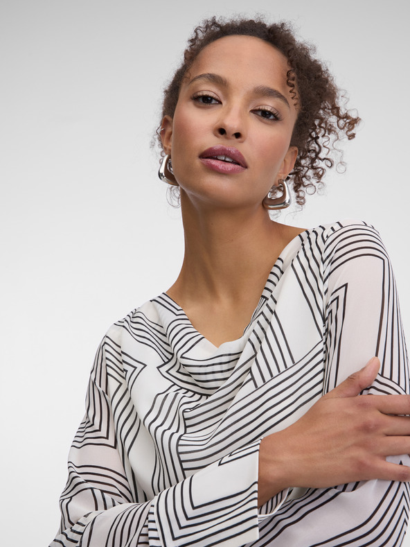 Orsay Bijela uzorovana ženska bluza ORSAY