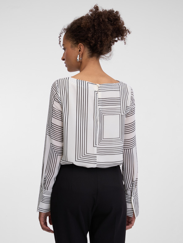 Orsay Bijela uzorovana ženska bluza ORSAY