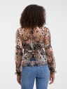 Orsay Smeđa ženska uzorovana bluza ORSAY