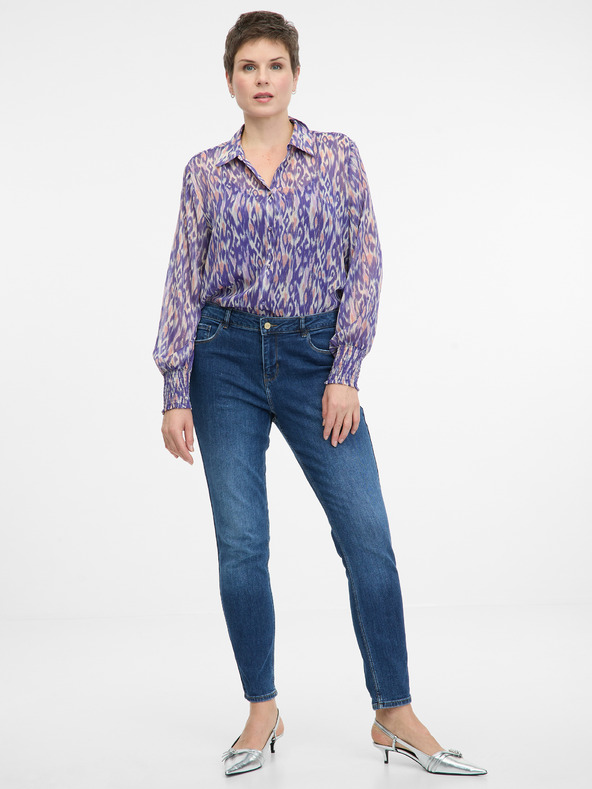 Orsay Ljubičasta ženska bluza sa ORSAY kragnom