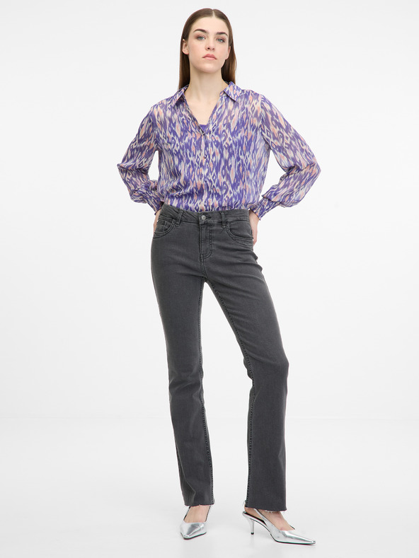 Orsay Ljubičasta ženska bluza sa ORSAY kragnom