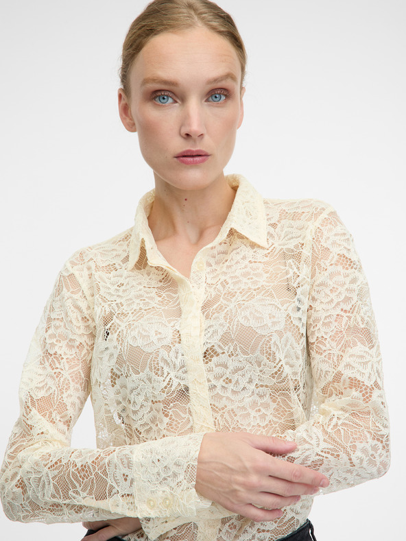 Orsay Krem ženska bluza ORSAY