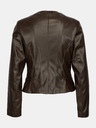 Orsay Tamno smeđa ženska kožna jakna ORSAY