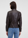 Orsay Tamno smeđa ženska kožna jakna ORSAY