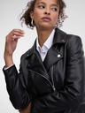 Orsay Crna ženska jakna od umjetne kože ORSAY
