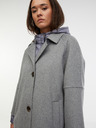 Orsay Sivi ženski vuneni kaput ORSAY