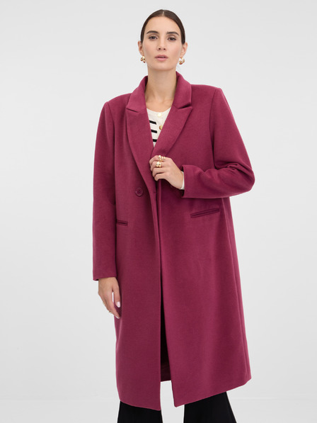 Orsay Tamno ružičasti ženski kaput ORSAY