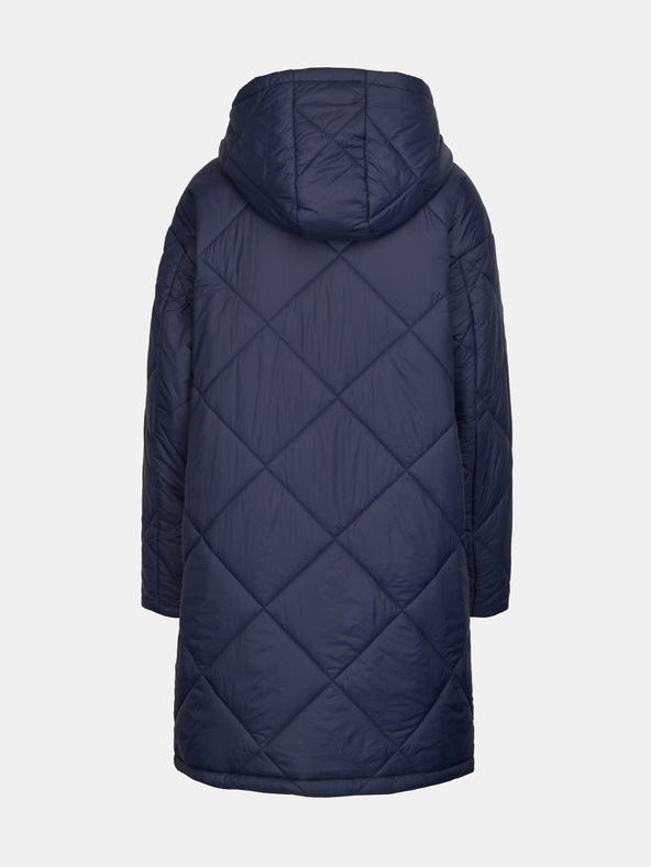 Orsay Tamnoplavi ženski prošiveni kaput ORSAY