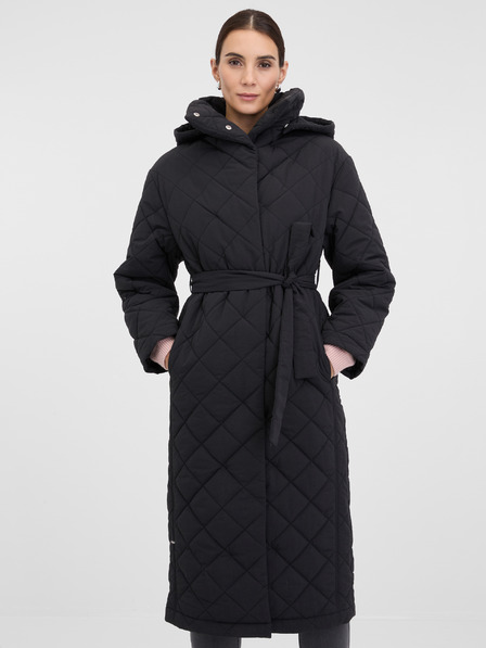 Orsay Crni ženski prošiveni kaput ORSAY