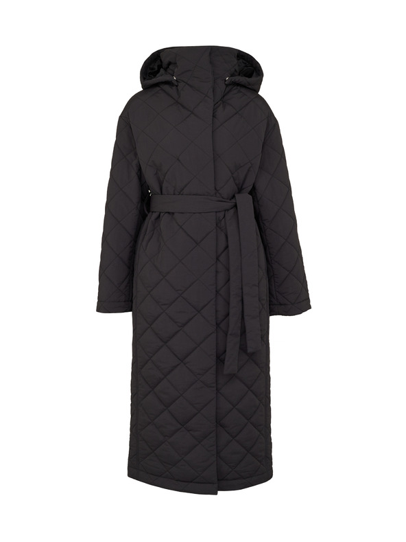 Orsay Crni ženski prošiveni kaput ORSAY