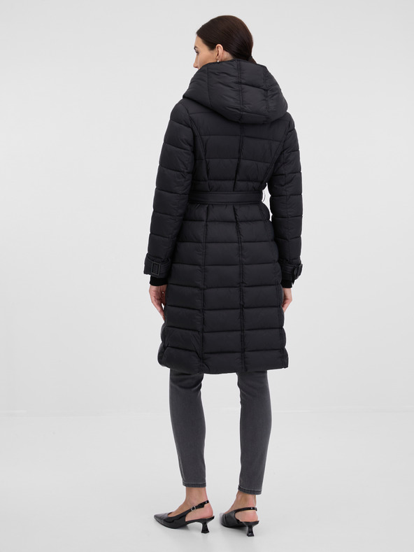 Orsay Crni ženski prošiveni kaput ORSAY