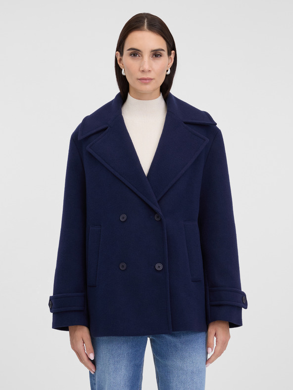 Orsay Tamno plavi ženski kratki kaput ORSAY