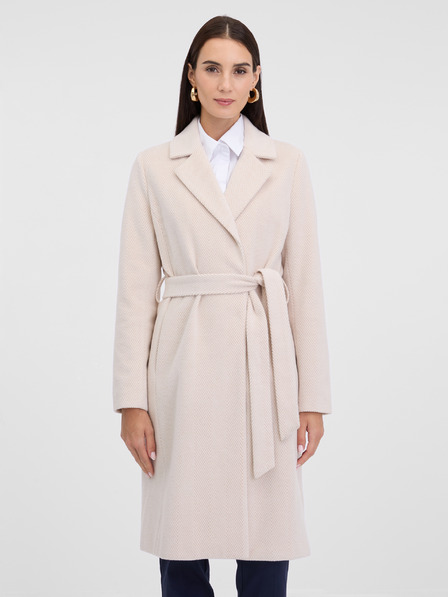 Orsay Krem ženski kaput ORSAY