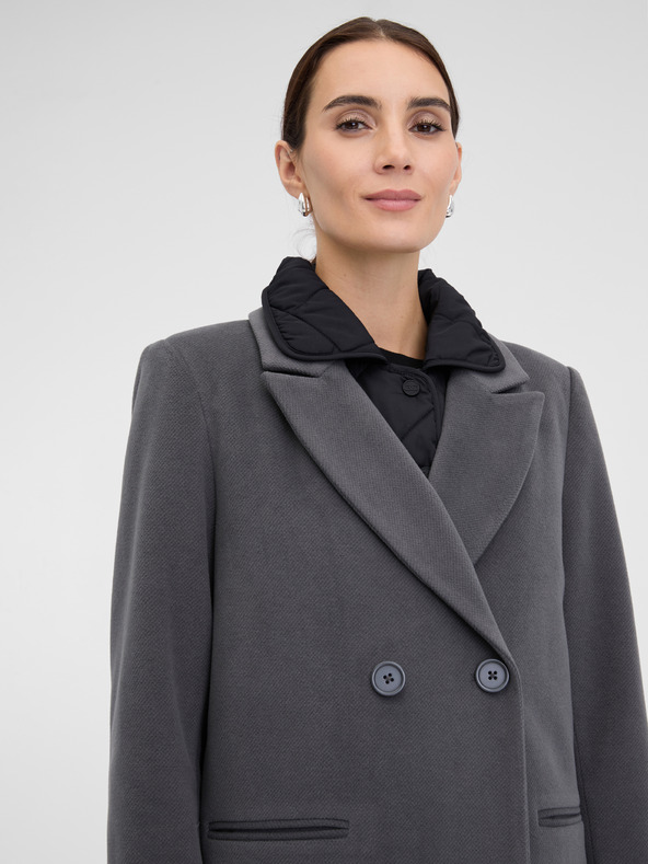 Orsay Sivi ženski kaput ORSAY