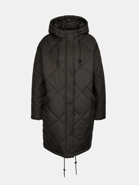 Orsay Crni ženski prošiveni kaput ORSAY