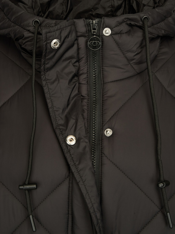 Orsay Crni ženski prošiveni kaput ORSAY