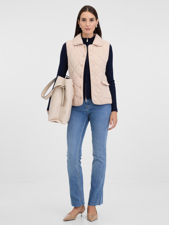 Orsay Krem ženski prsluk ORSAY