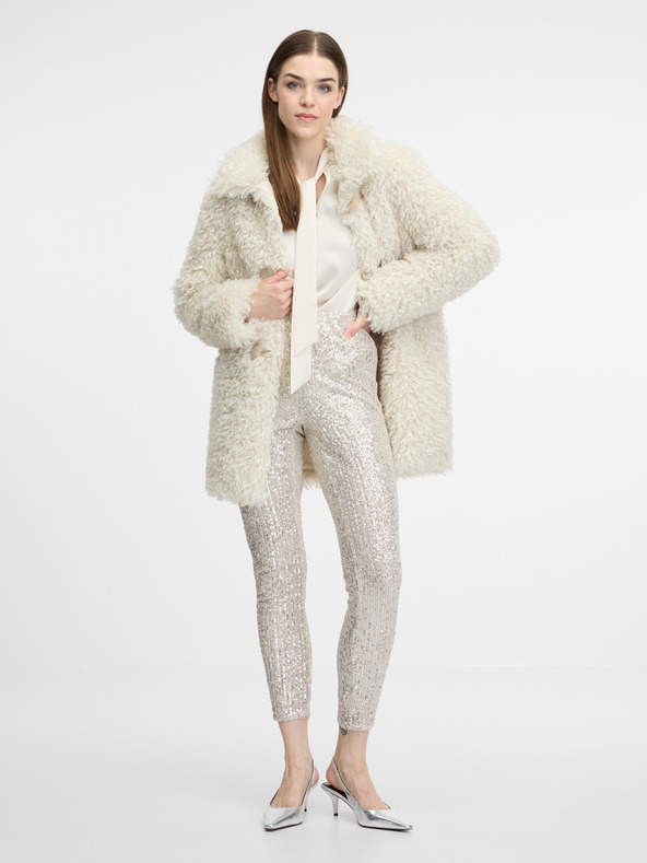 Orsay Krem ženske tajice ORSAY