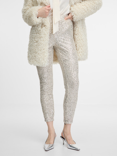 Orsay Krem ženske tajice ORSAY