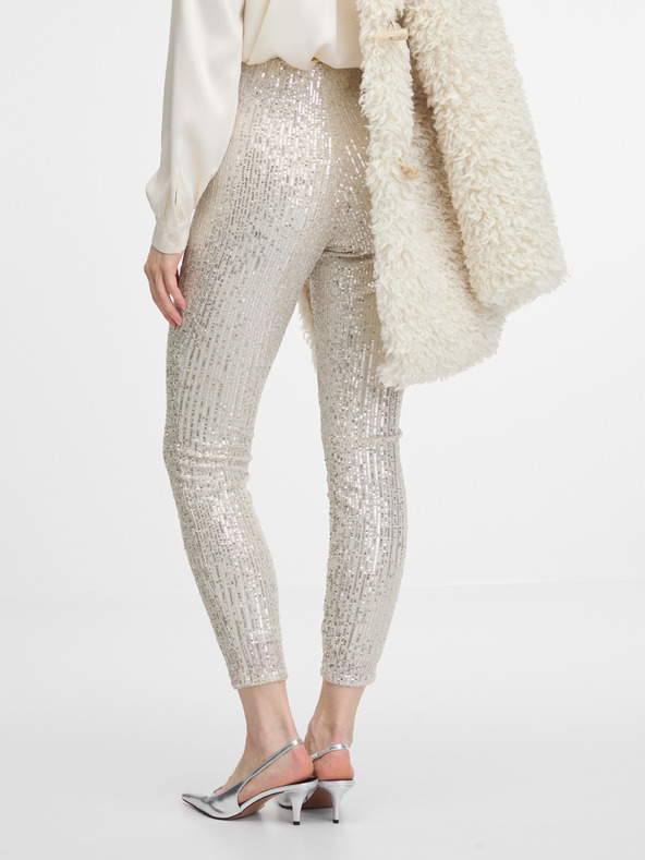 Orsay Krem ženske tajice ORSAY