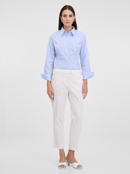 Orsay Krem ženske hlače ORSAY