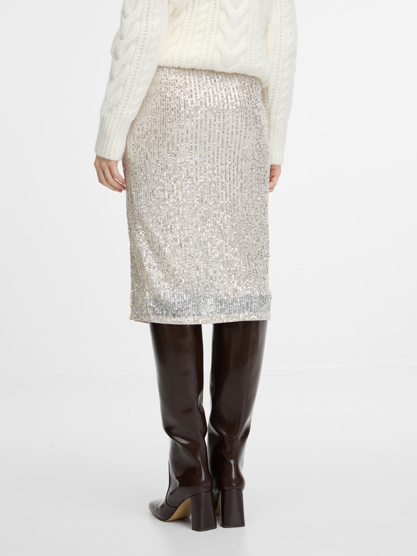 Orsay Krem uska suknja ORSAY