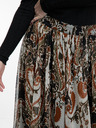 Orsay Smeđa midi suknja s uzorkom ORSAY