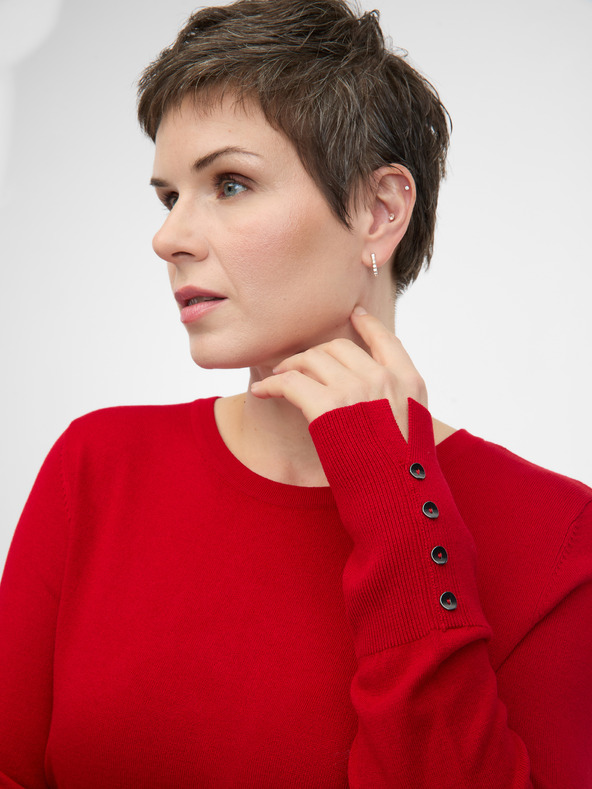 Orsay Crveni ženski pulover ORSAY